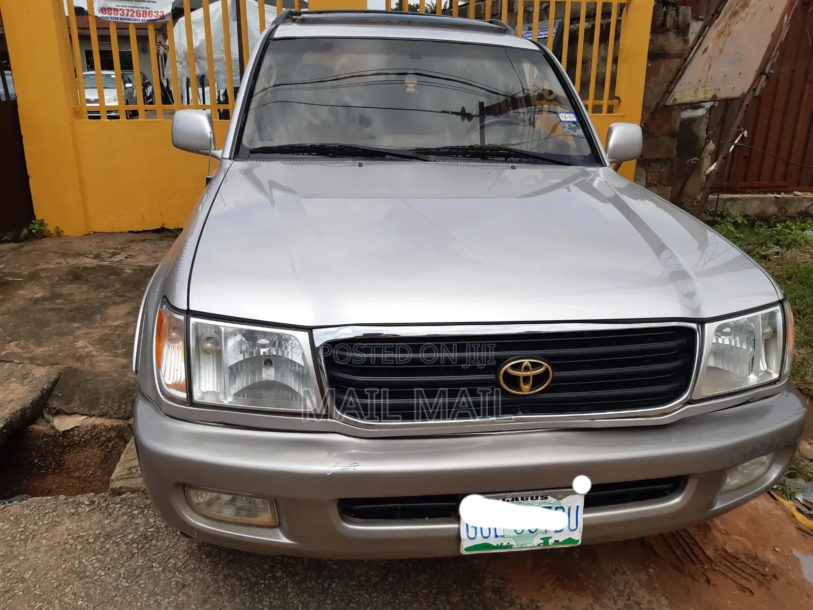 Toyota Land Cruiser 2008 Gray