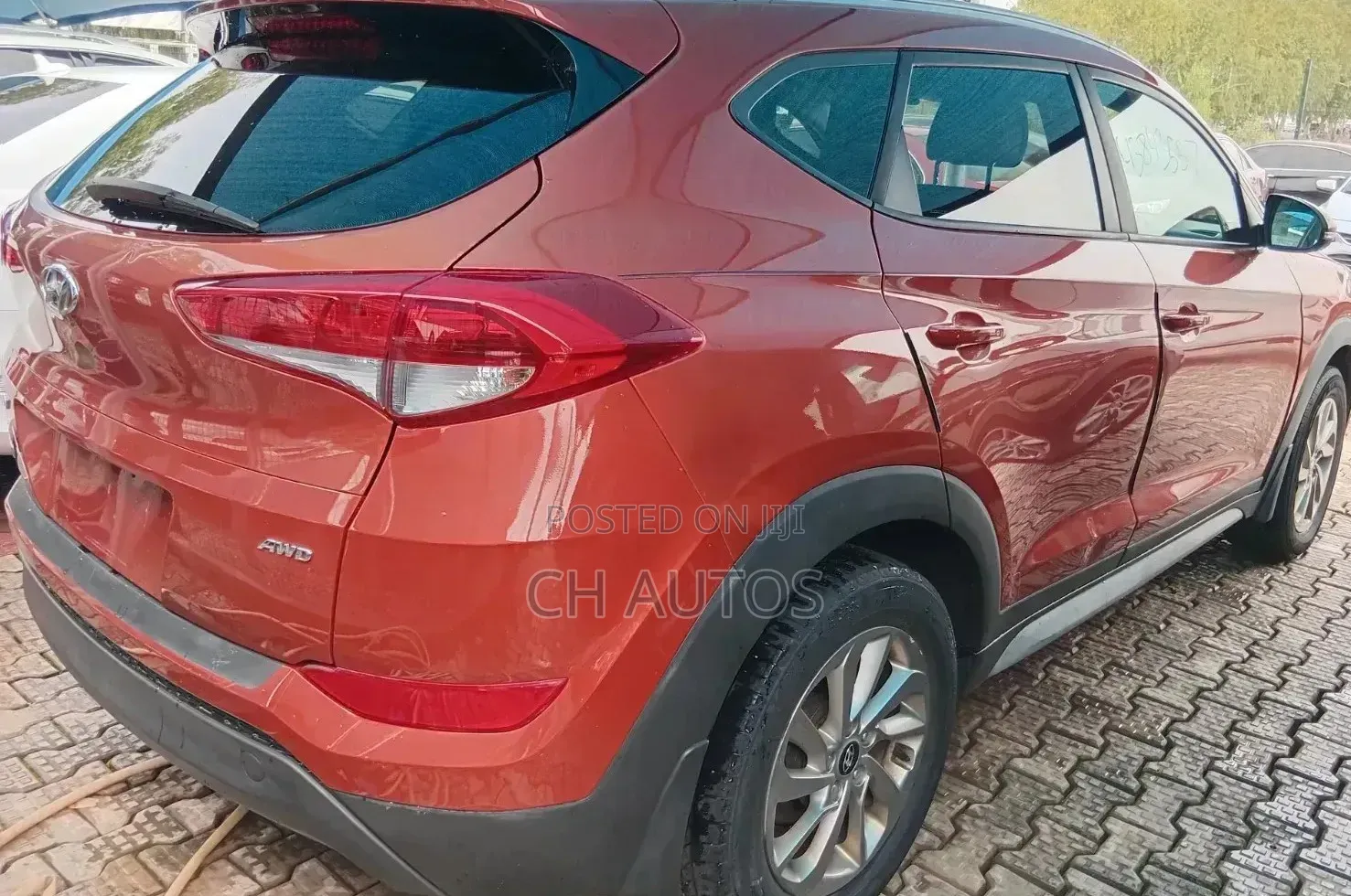 Hyundai Tucson Limited AWD 2017 Orange