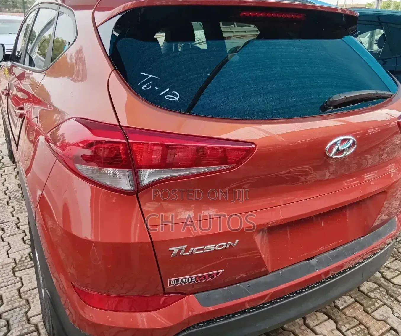Hyundai Tucson Limited AWD 2017 Orange