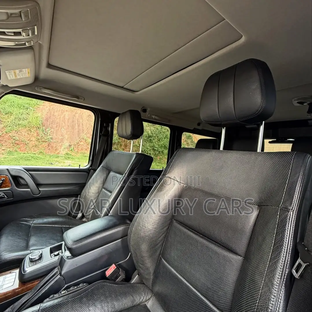 Mercedes-Benz G-Class G550 4dr SUV 4WD (5.5L 8cyl 7A) 2014 Black