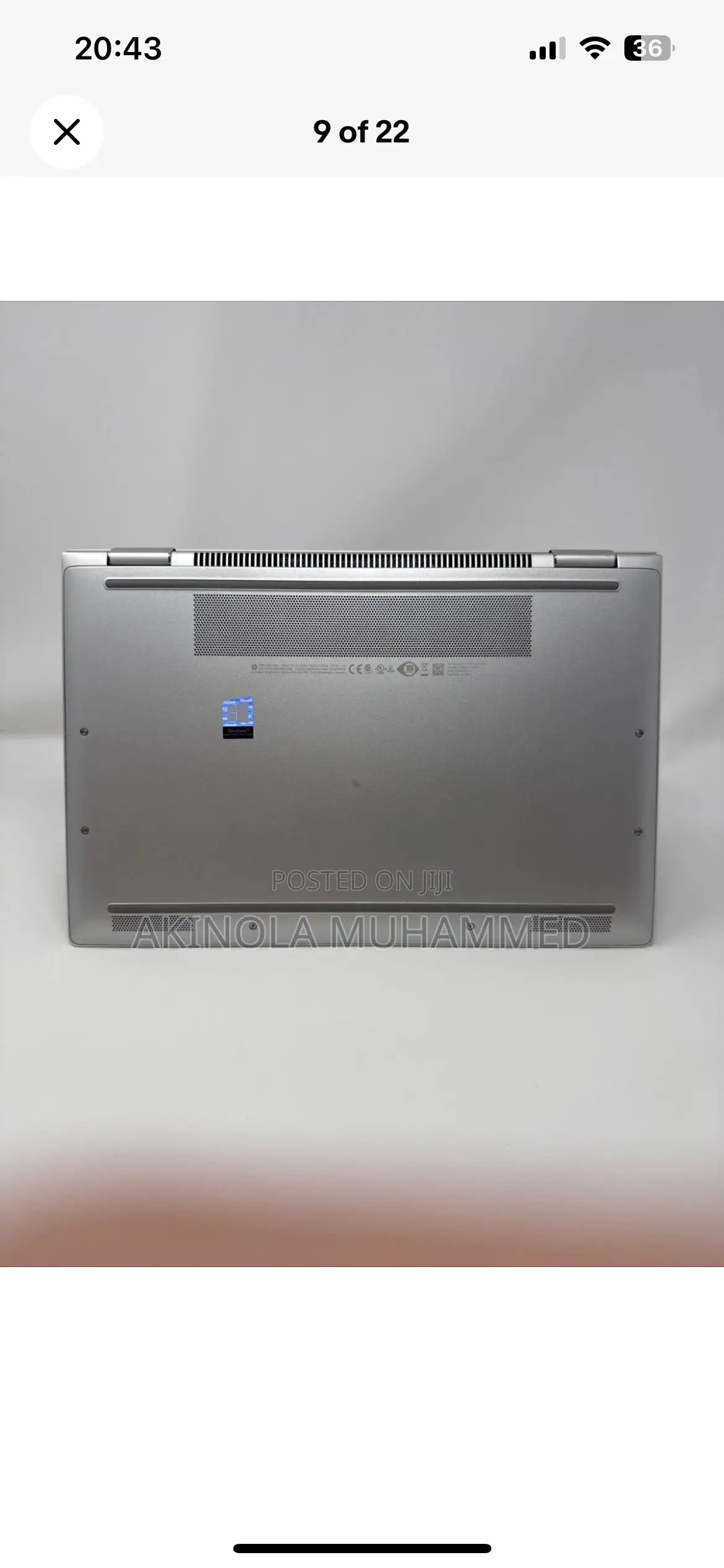 Laptop HP EliteBook 1040 G6 8GB Intel Core i5 SSD 256GB
