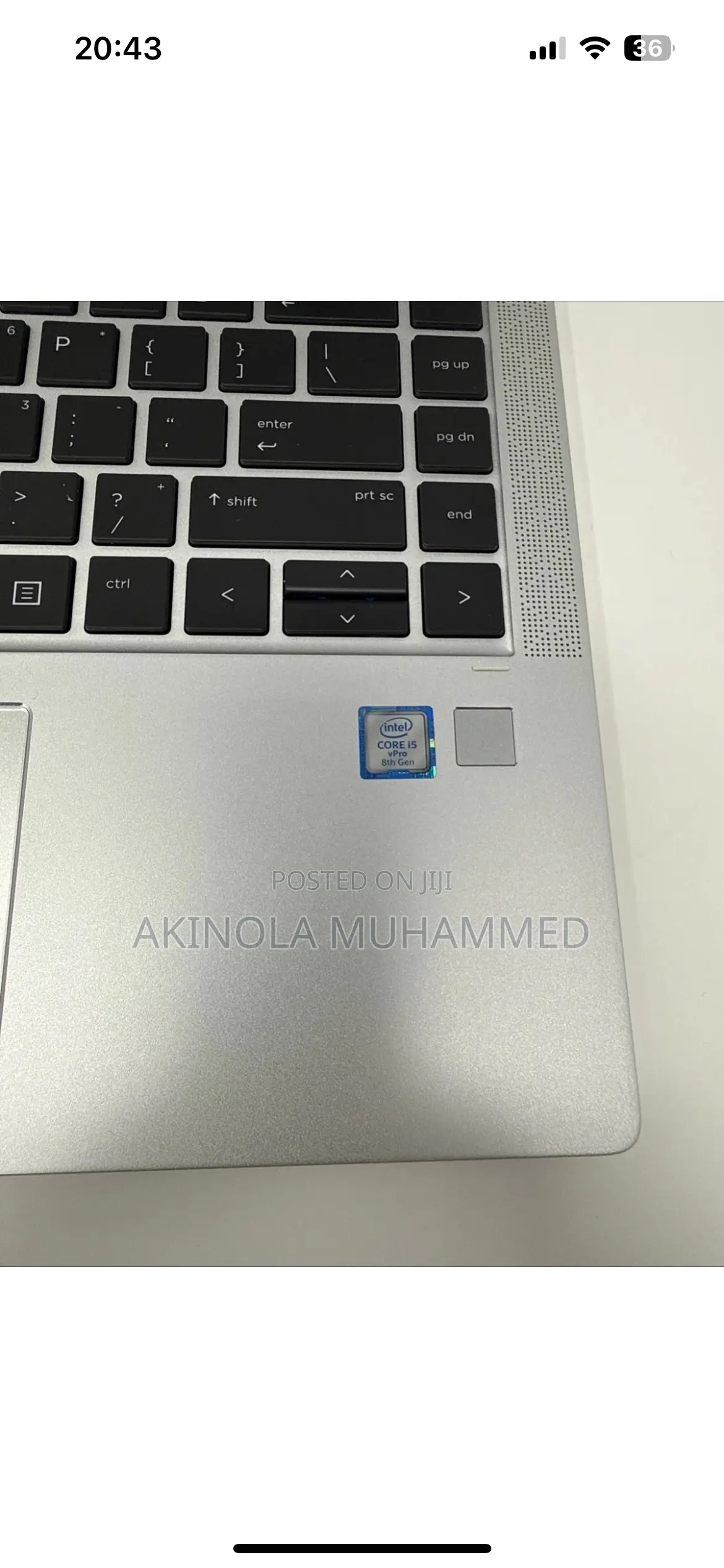 Laptop HP EliteBook 1040 G6 8GB Intel Core i5 SSD 256GB