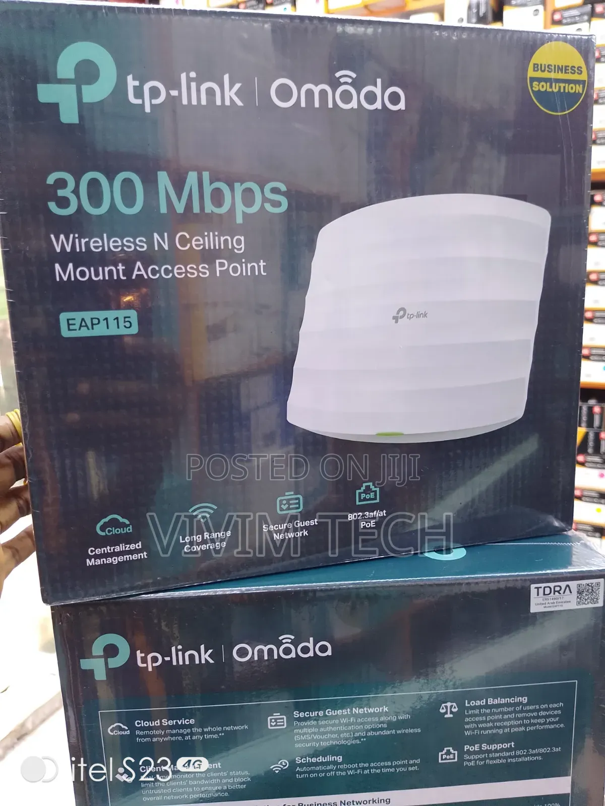 Tplink EAP115 300mbps Omada Wireless N Ceiling Mount Access Point