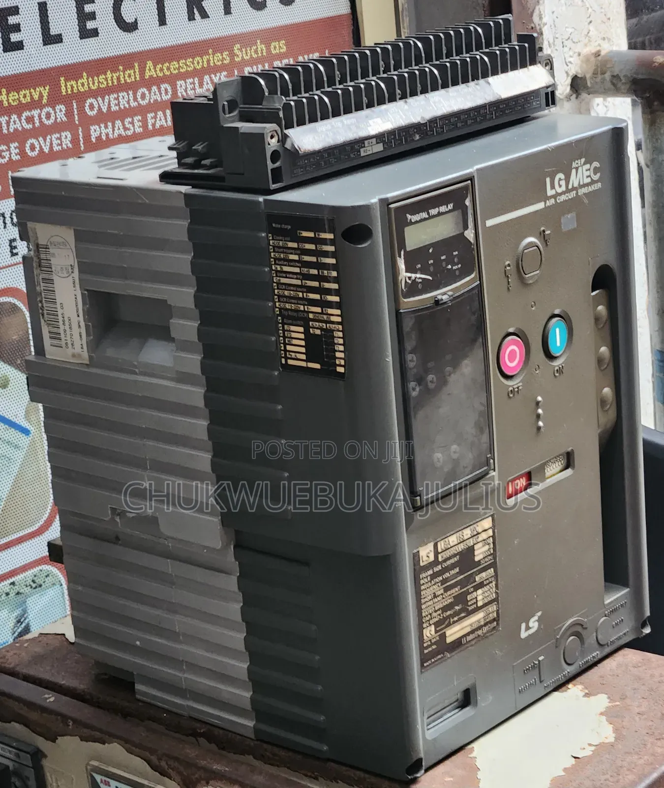 MEC (LS) Air Circuit Breaker ACB With Digital Trip Relay