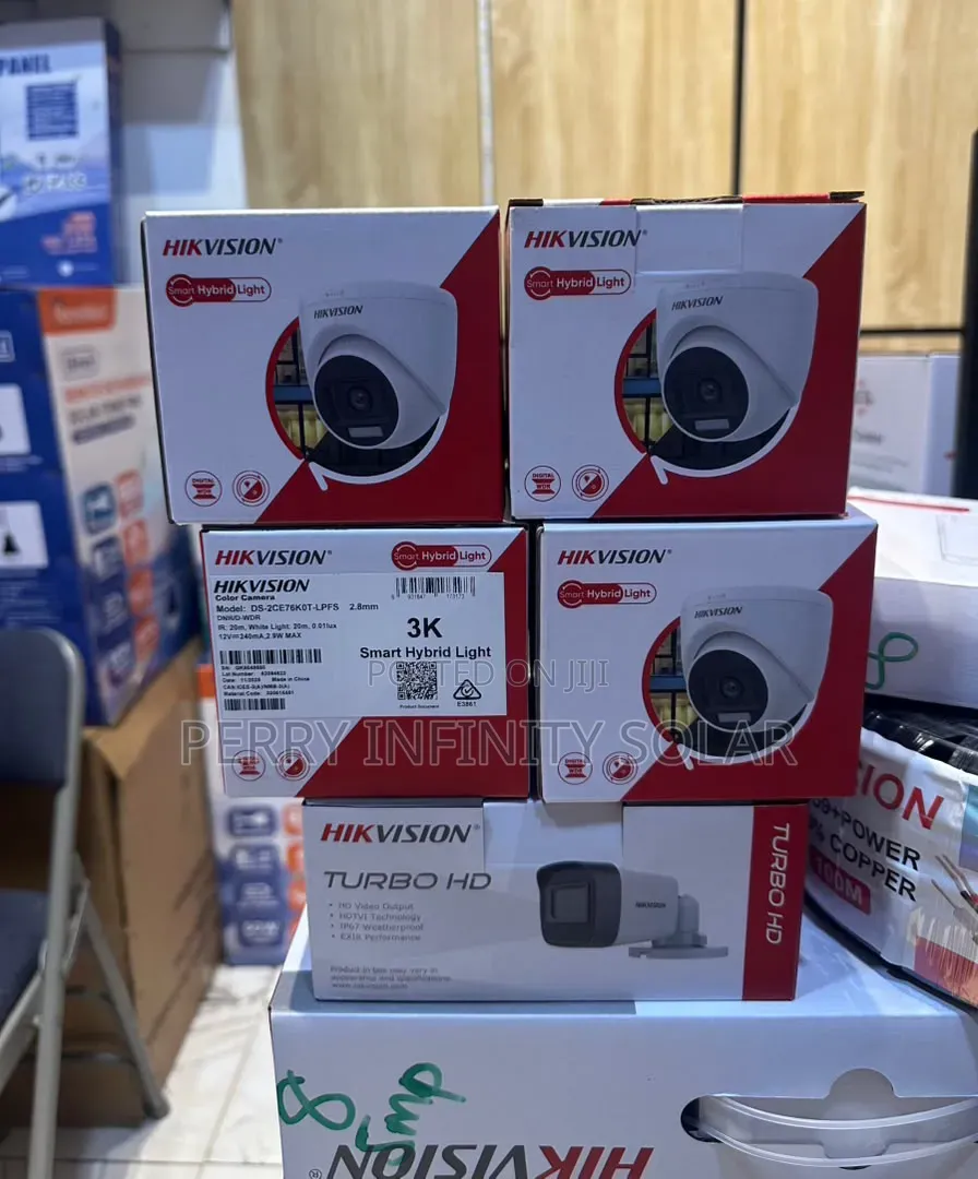 5MP Hybrid CCTV Camera | Smart Night Vision Audio