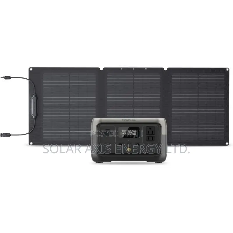 EcoFlow RIVER 2 Solar Generator – Portable Power Station