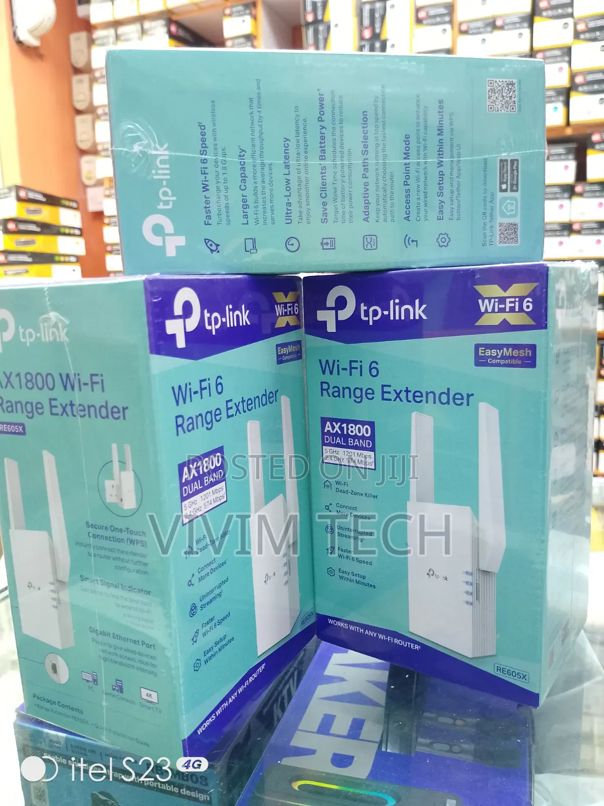 Tplink AX1800 RE605X Wifi 6 Range Extender