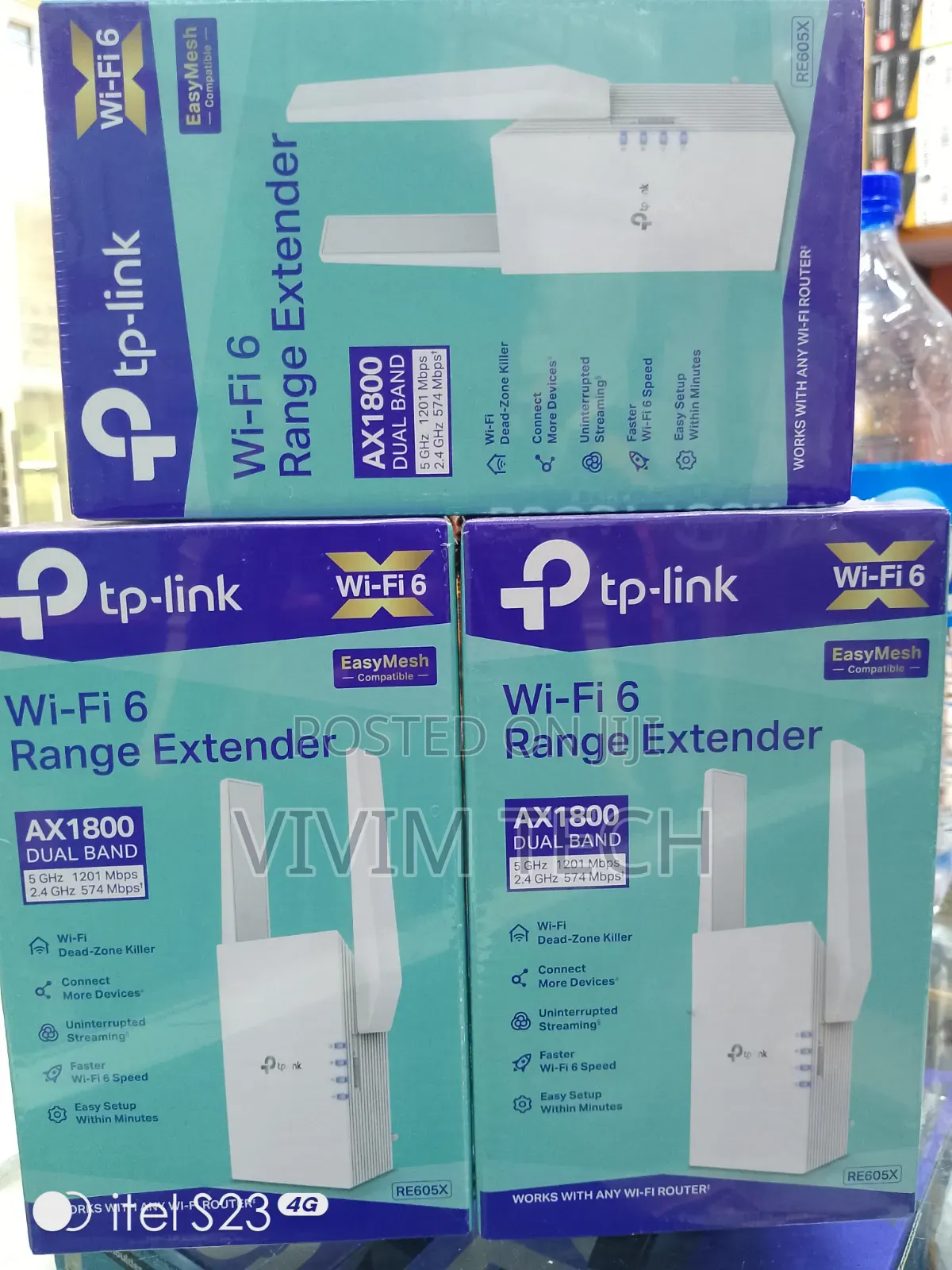 Tplink AX1800 RE605X Wifi 6 Range Extender