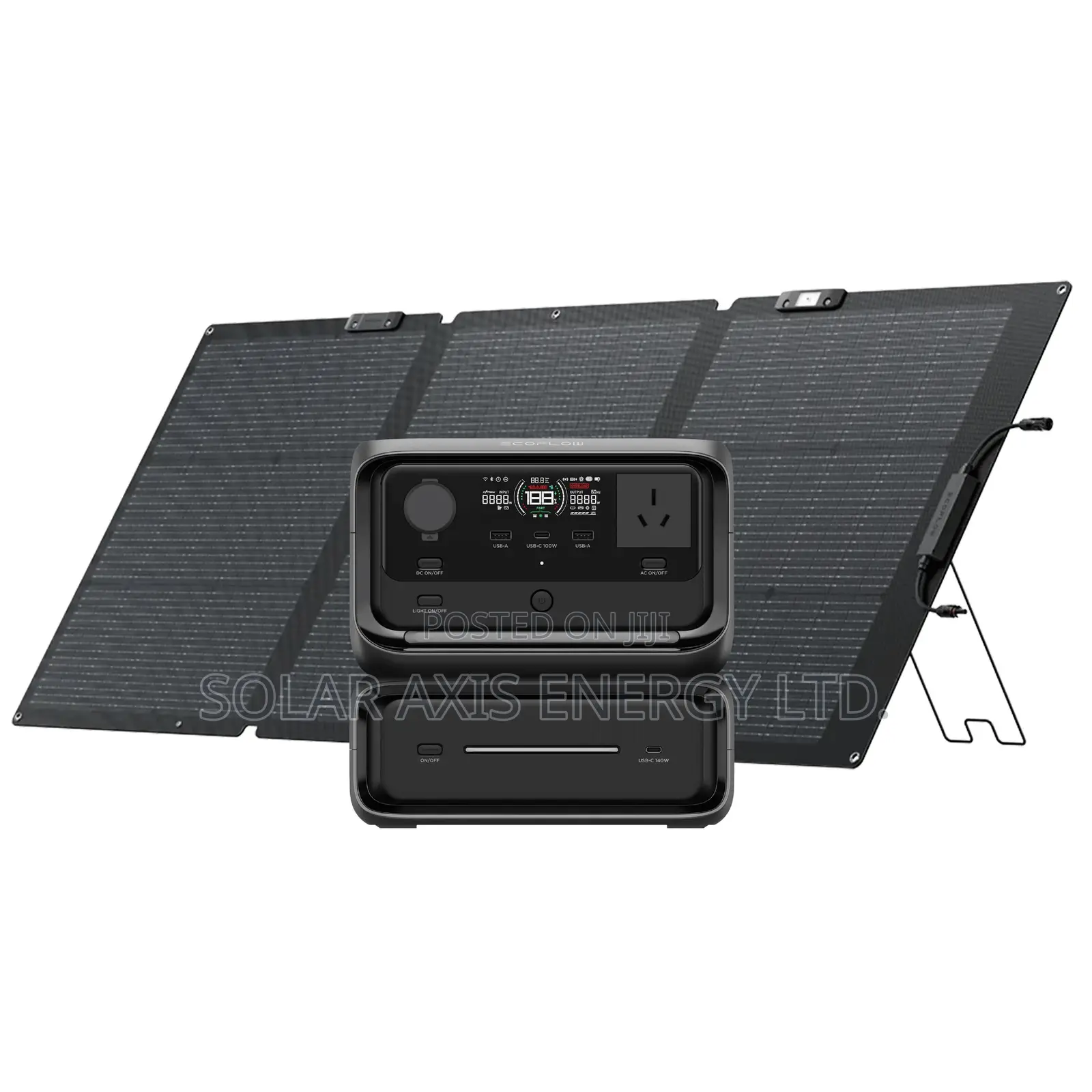 EcoFlow RIVER 3 Max Solar Generator – Portable Power Station