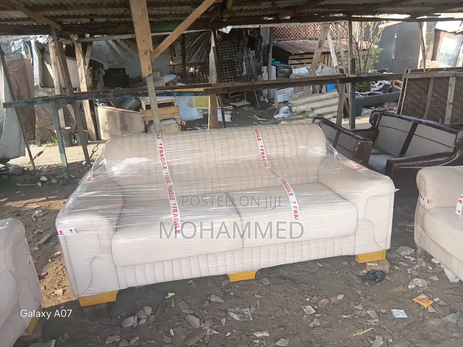 Upholstery Cushion Chair.