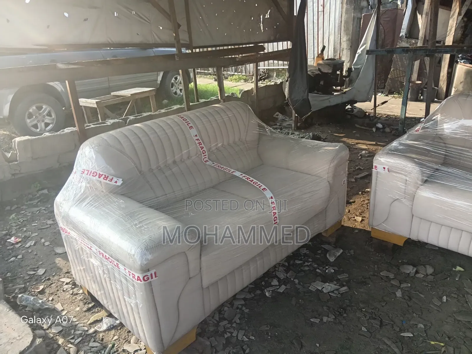 Upholstery Cushion Chair.