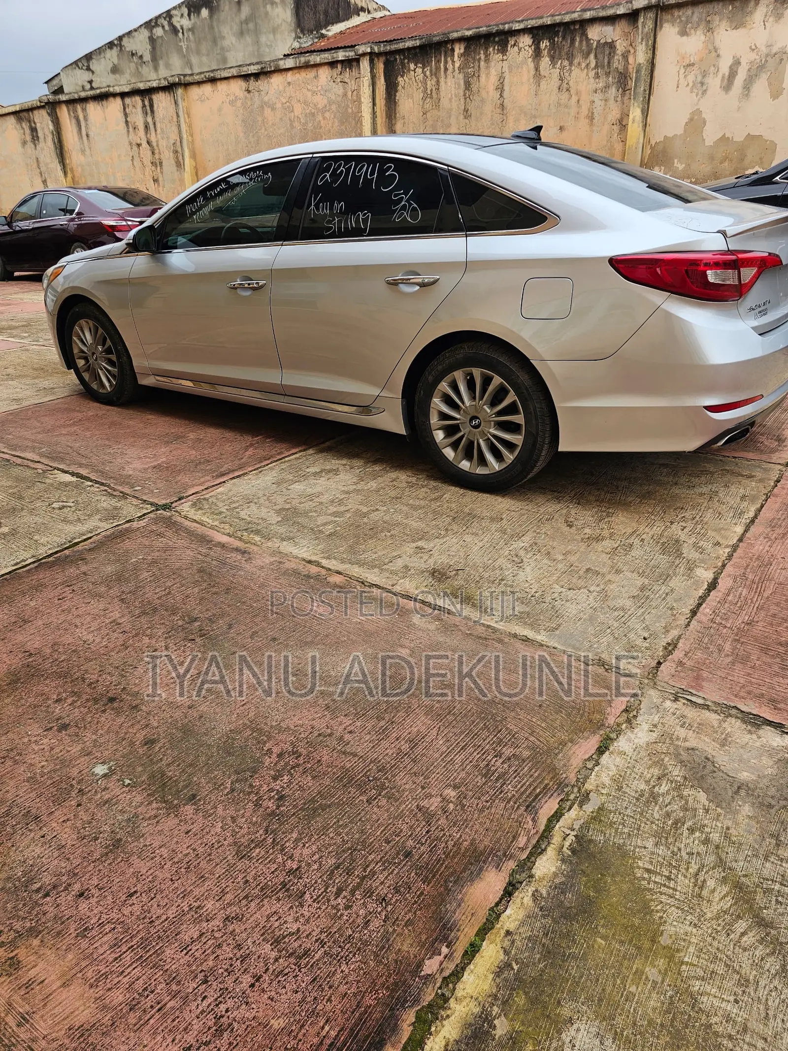 Hyundai Sonata 2015 Silver