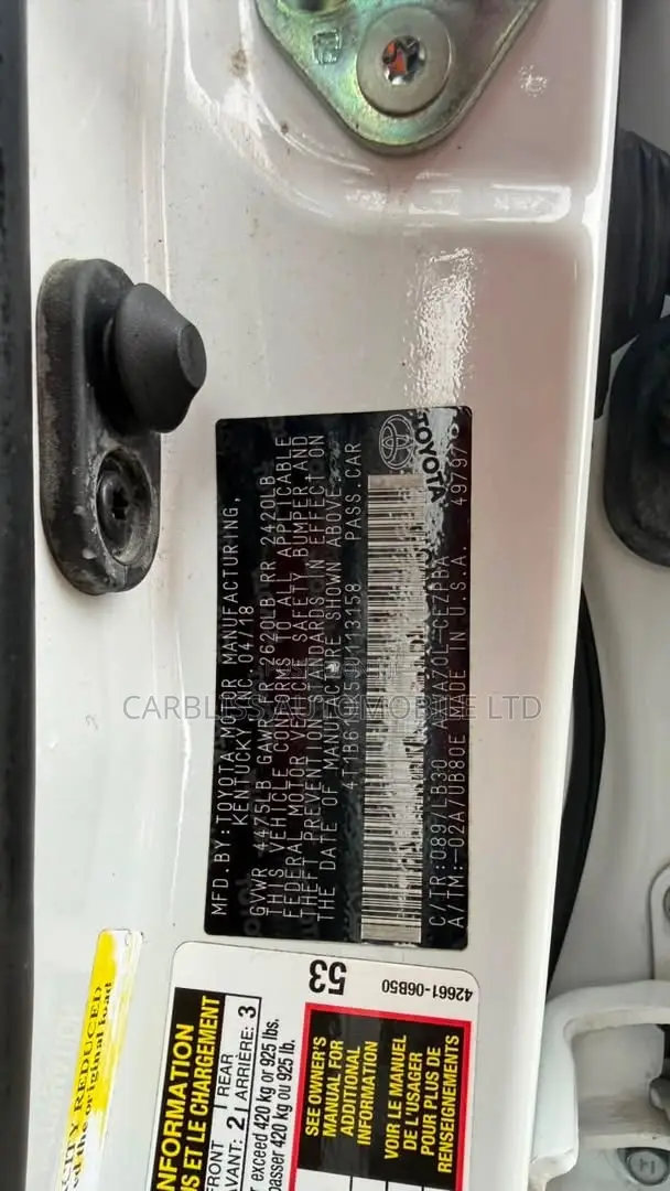 Toyota Camry XSE FWD (2.5L 4cyl 8AM) 2018 Off white