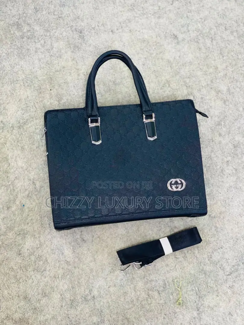 High Quality Men Genuine Leather Laptop Bag