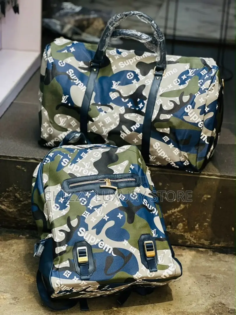 Supreme Quality Luxury Men Backpack/Duffle Bag