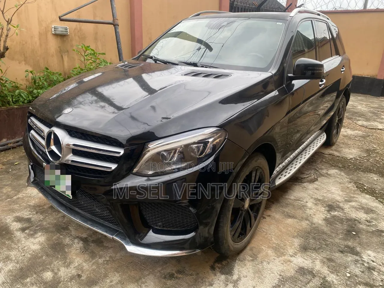 Mercedes-Benz GLE-Class 2016 Black
