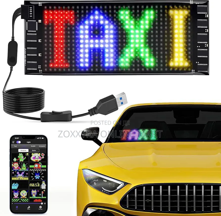 SMART CAR LED SIGN Big and Small Available