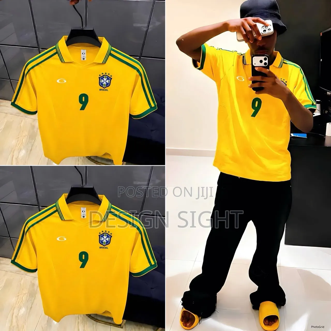 Brazilian Football Streetwear Fit