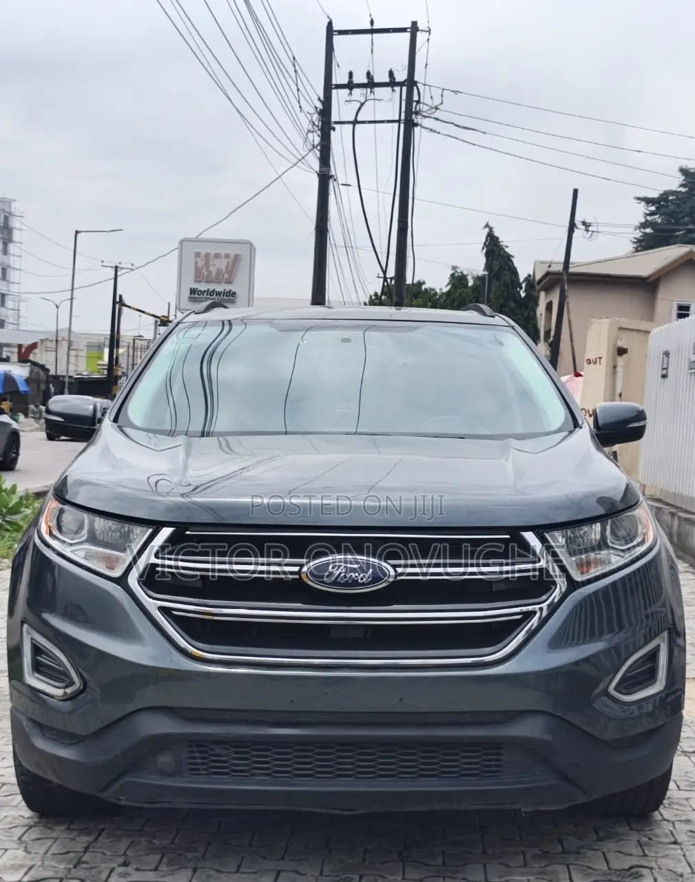 Ford Edge SEL 4dr SUV (2.0L 4cyl Turbo 6A) 2015 Gray