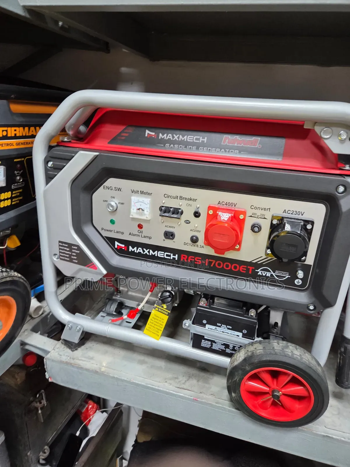 15kVA Maxmech Petrol Generator for Home Business
