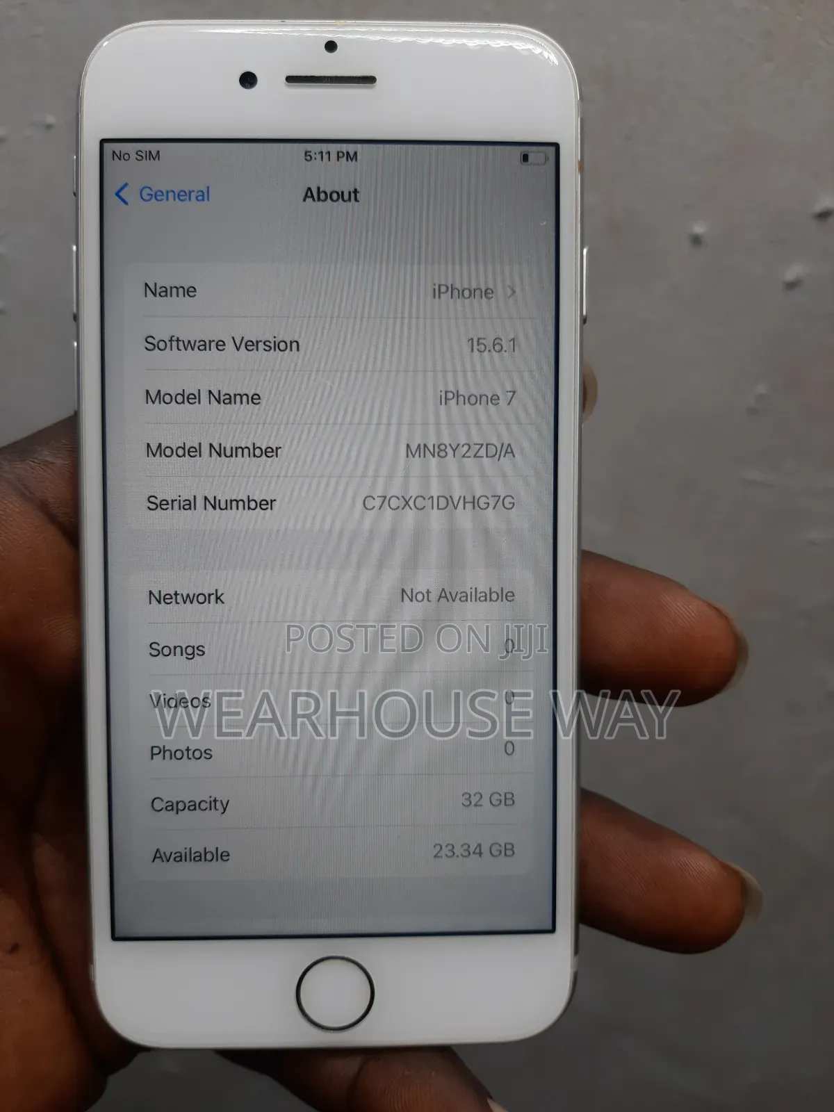 Apple iPhone 7 32 GB Silver