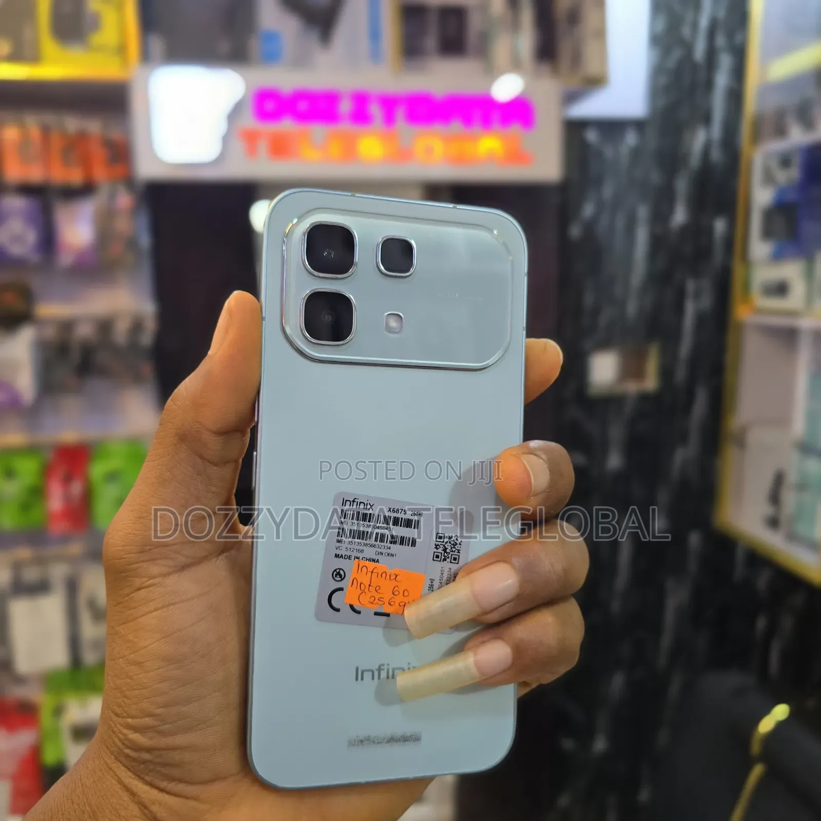 Infinix Note 60 256 GB Gray