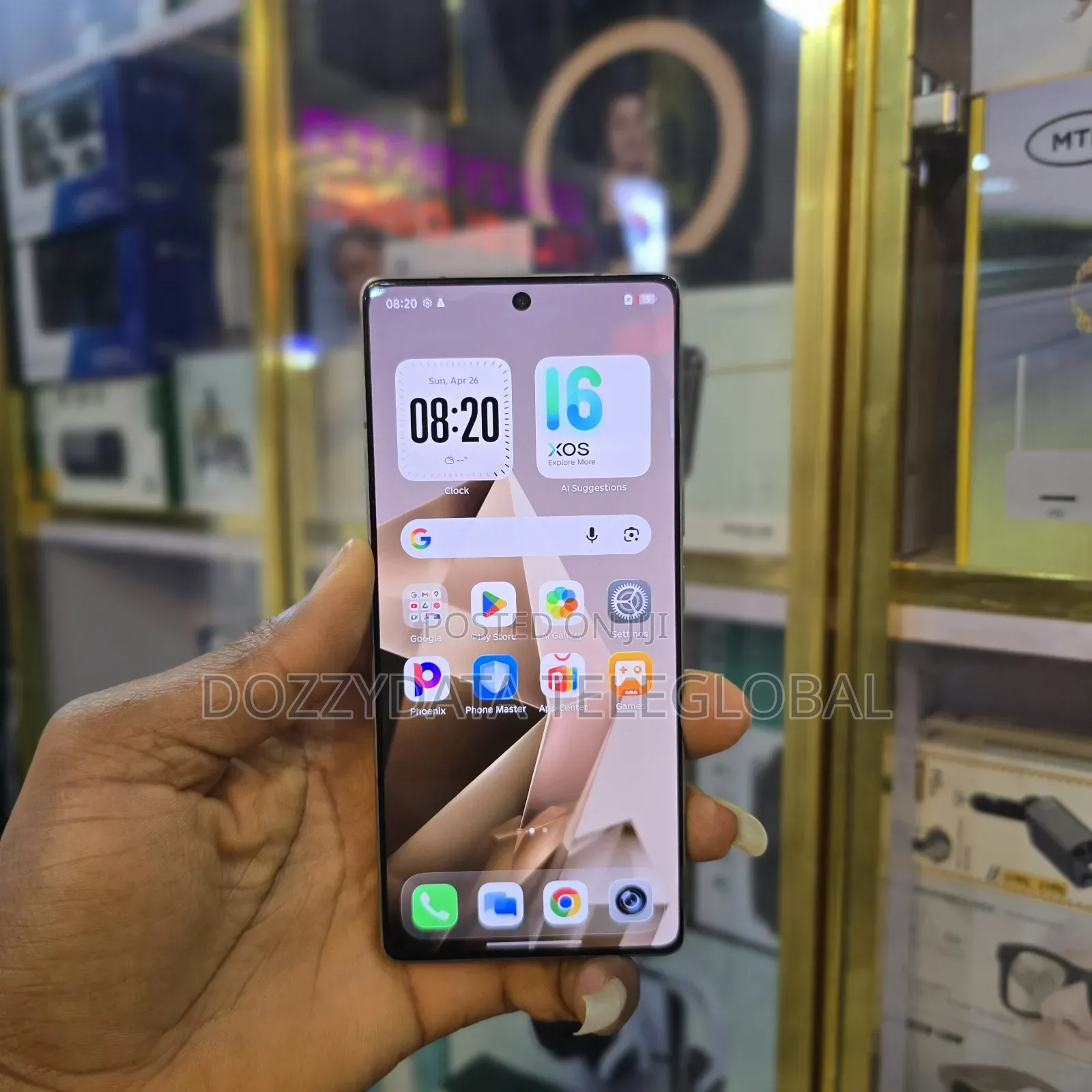 Infinix Note 50 Pro 256 GB Gray