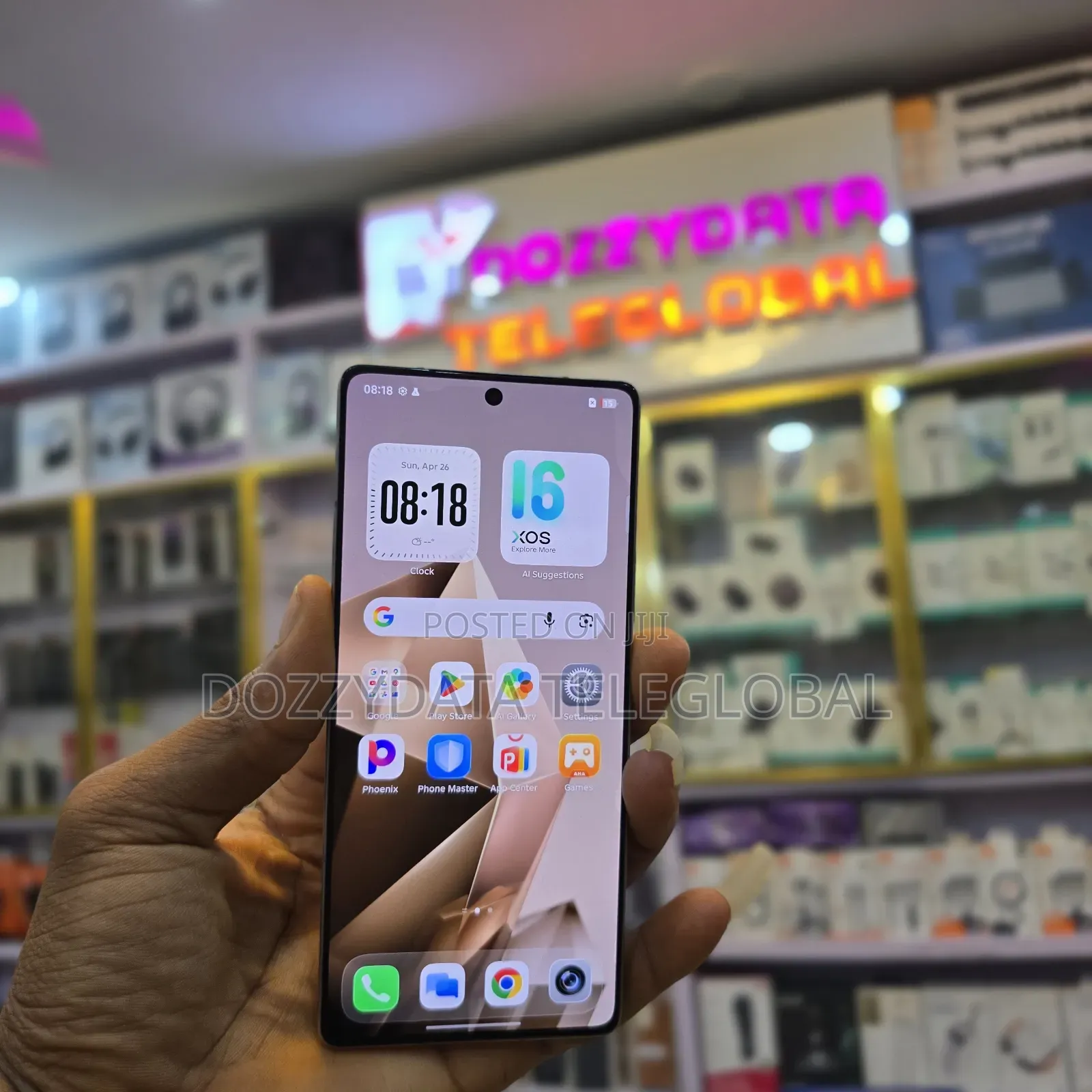 Infinix Note 50 Pro 256 GB Gray