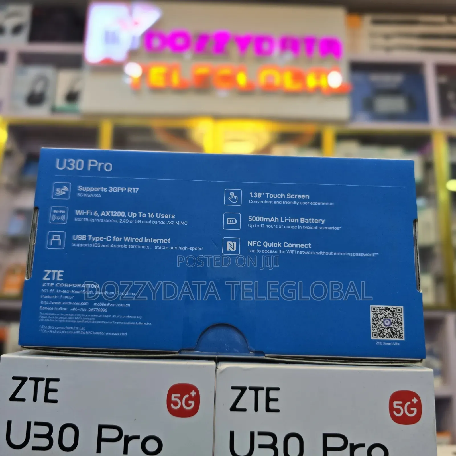 Zte U30 Pro 5g Pocket Wi-Fi Router