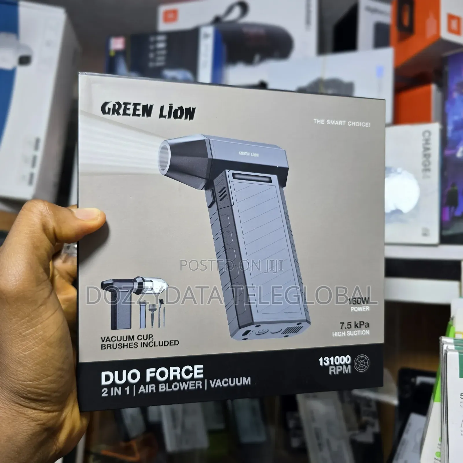 Green Lion Duo Force 2 in 1 Portable Air Blower and Vacuum Cleaner