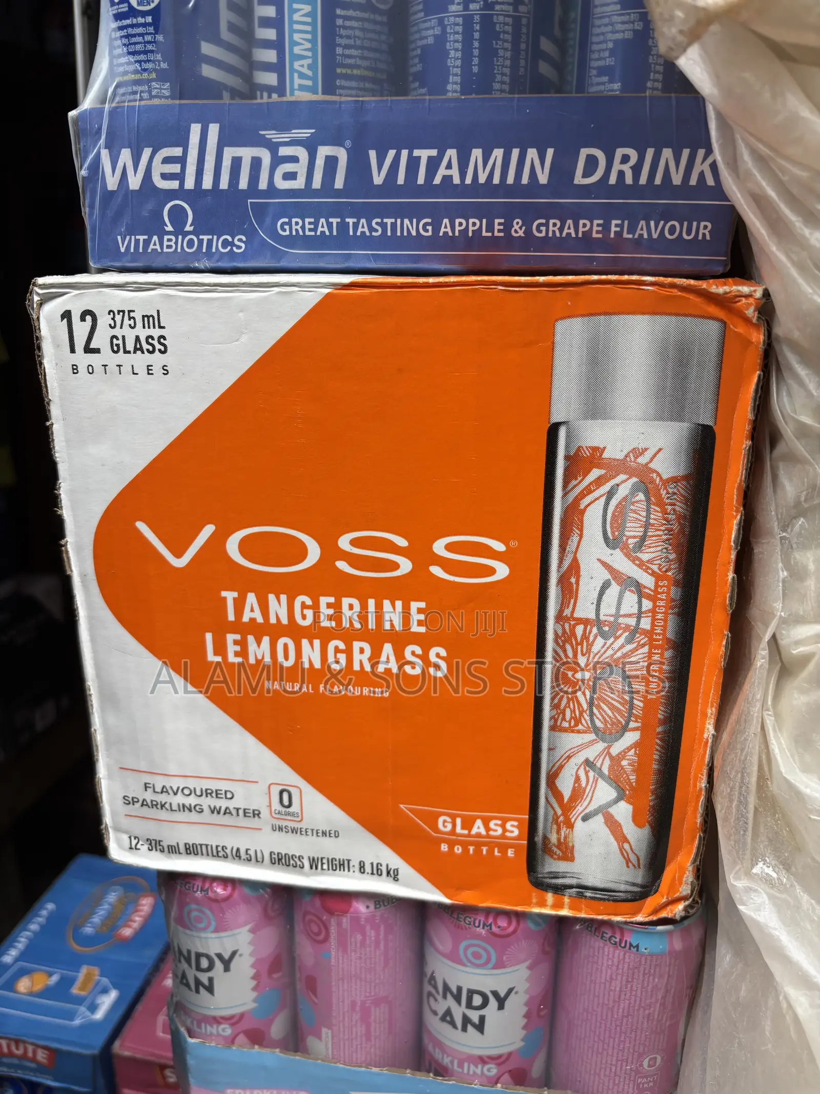 VOSS Sparkling Water – 375ml Glass Bottles