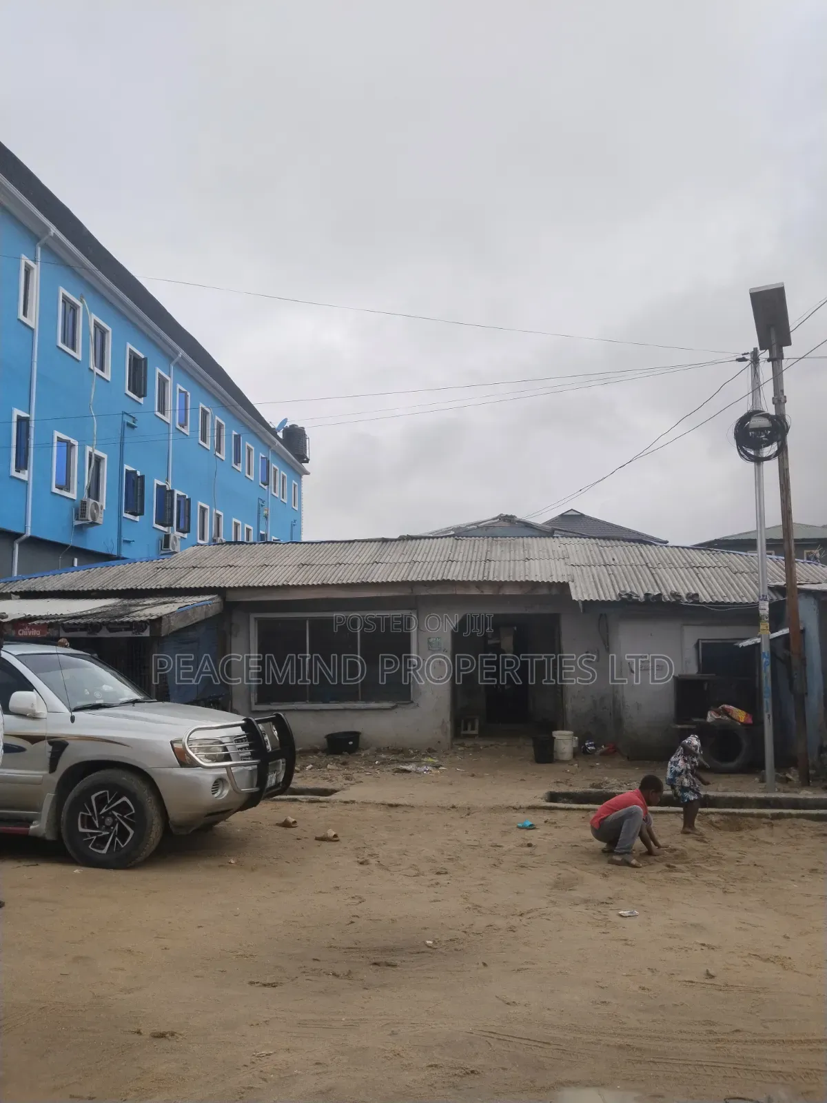 Plot of Land With Bungalow of 24 Rooms in Surulere Lagos #160m