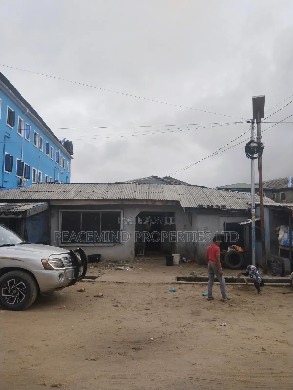 Plot of Land With Bungalow of 24 Rooms in Surulere Lagos #160m