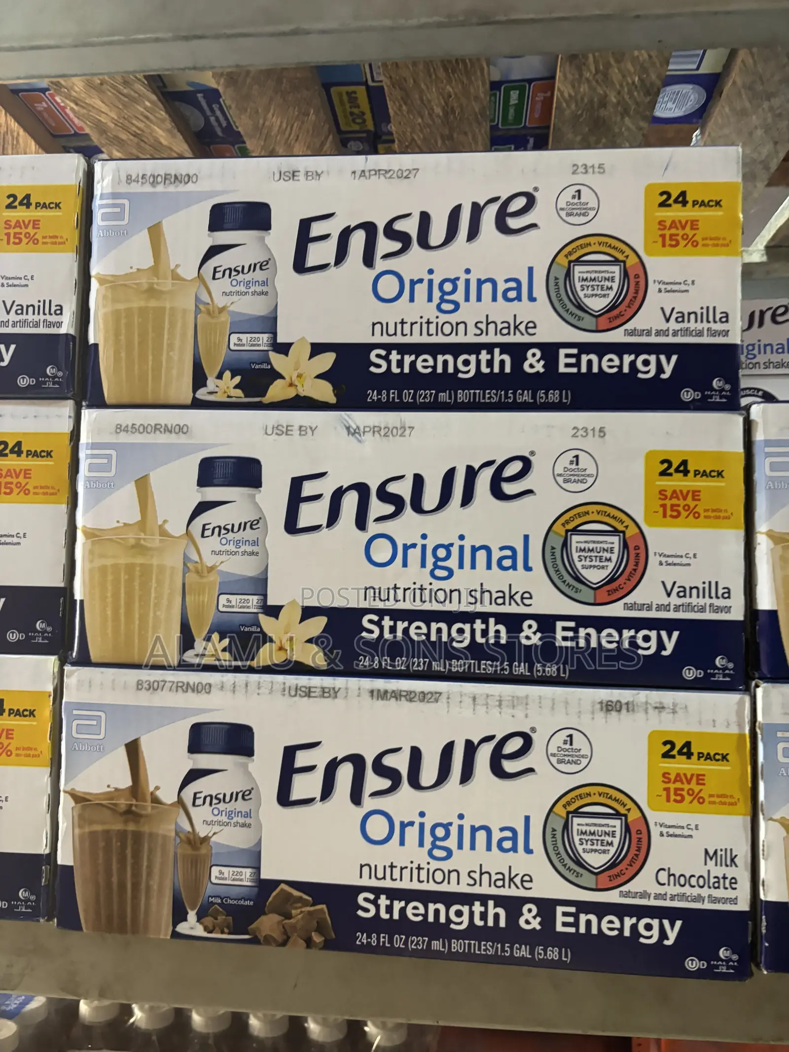 Ensure Original Nutrition Shake