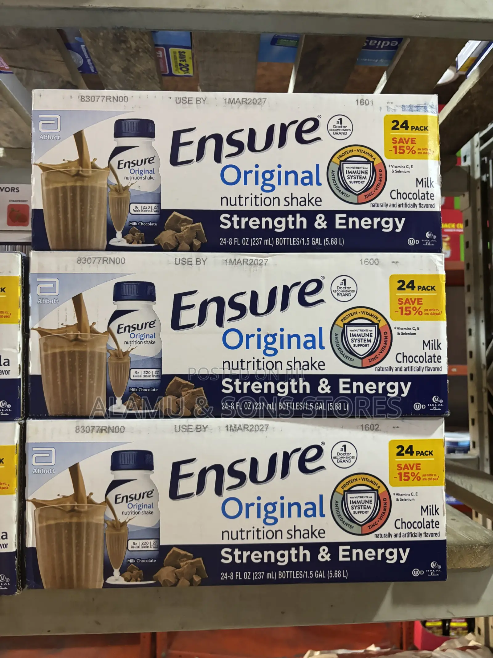 Ensure Original Nutrition Shake