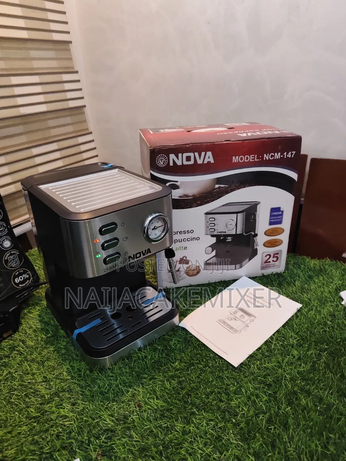 Brand New Coffee Machine With Milk Frother