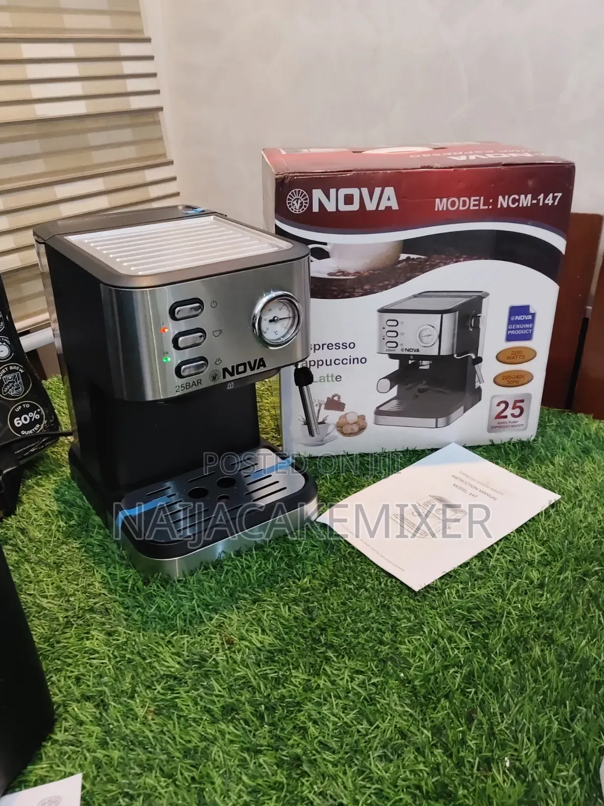 Brand New Coffee Machine With Milk Frother