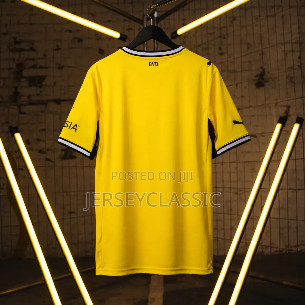 Borussia Dortmund BVB Classic Yellow Jersey – Puma Football Shirt