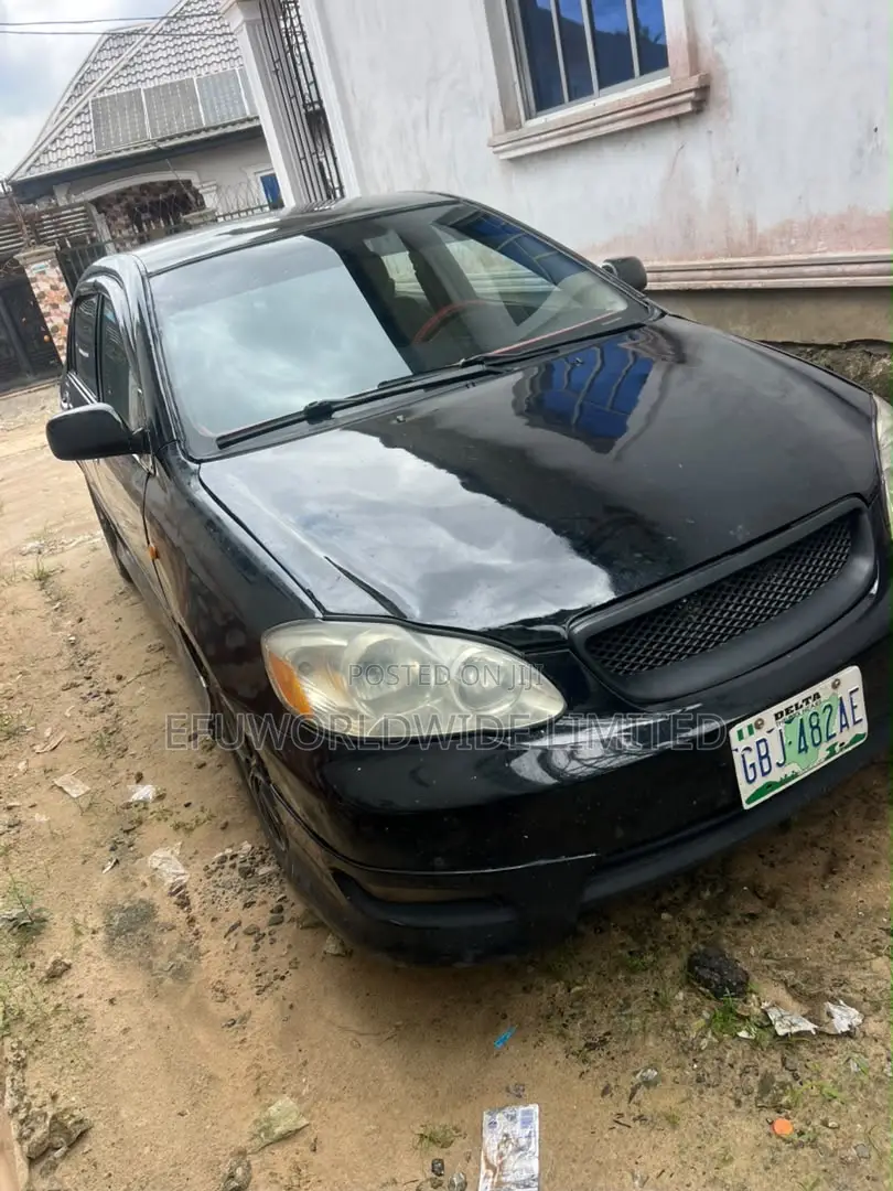 Toyota Corolla S 2004 Black