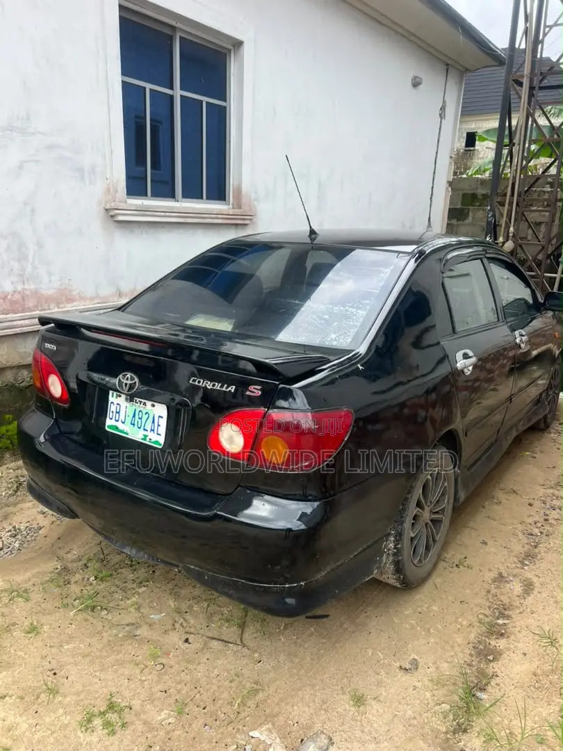 Toyota Corolla S 2004 Black