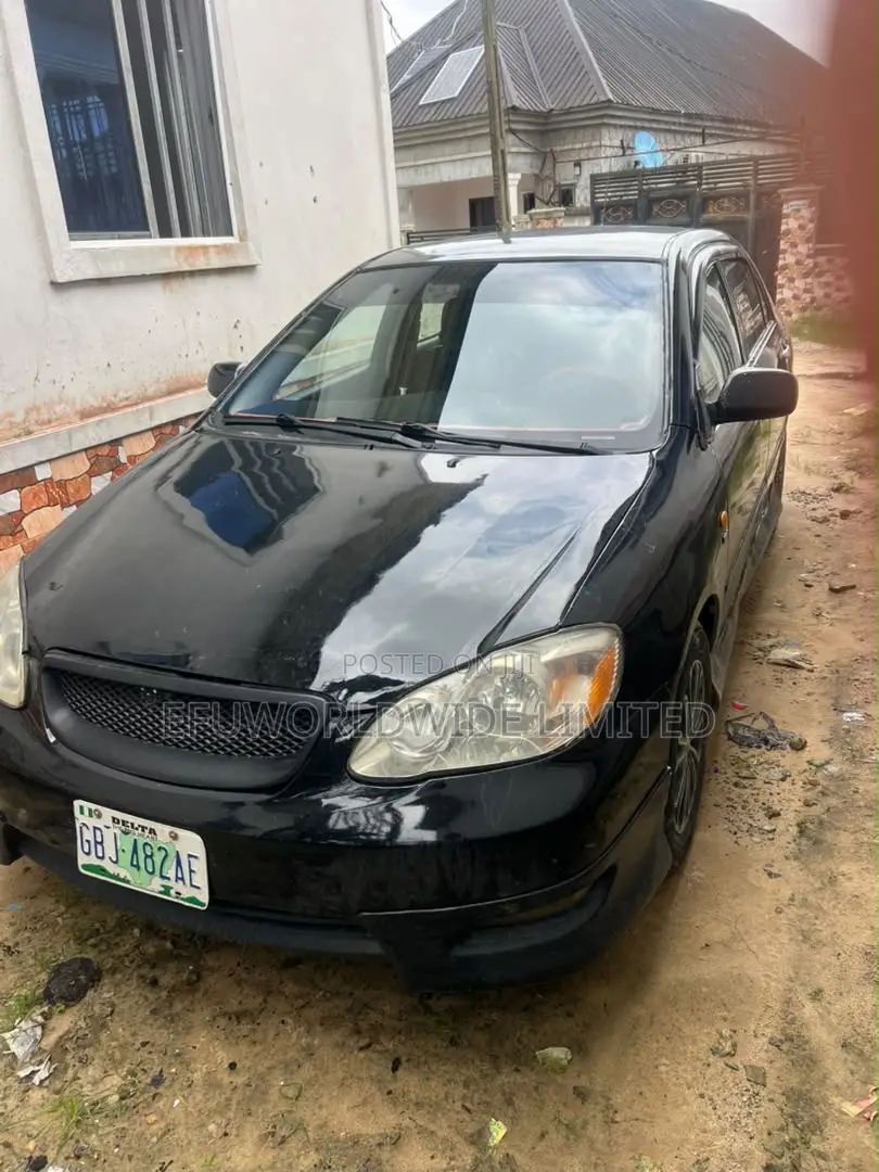 Toyota Corolla S 2004 Black