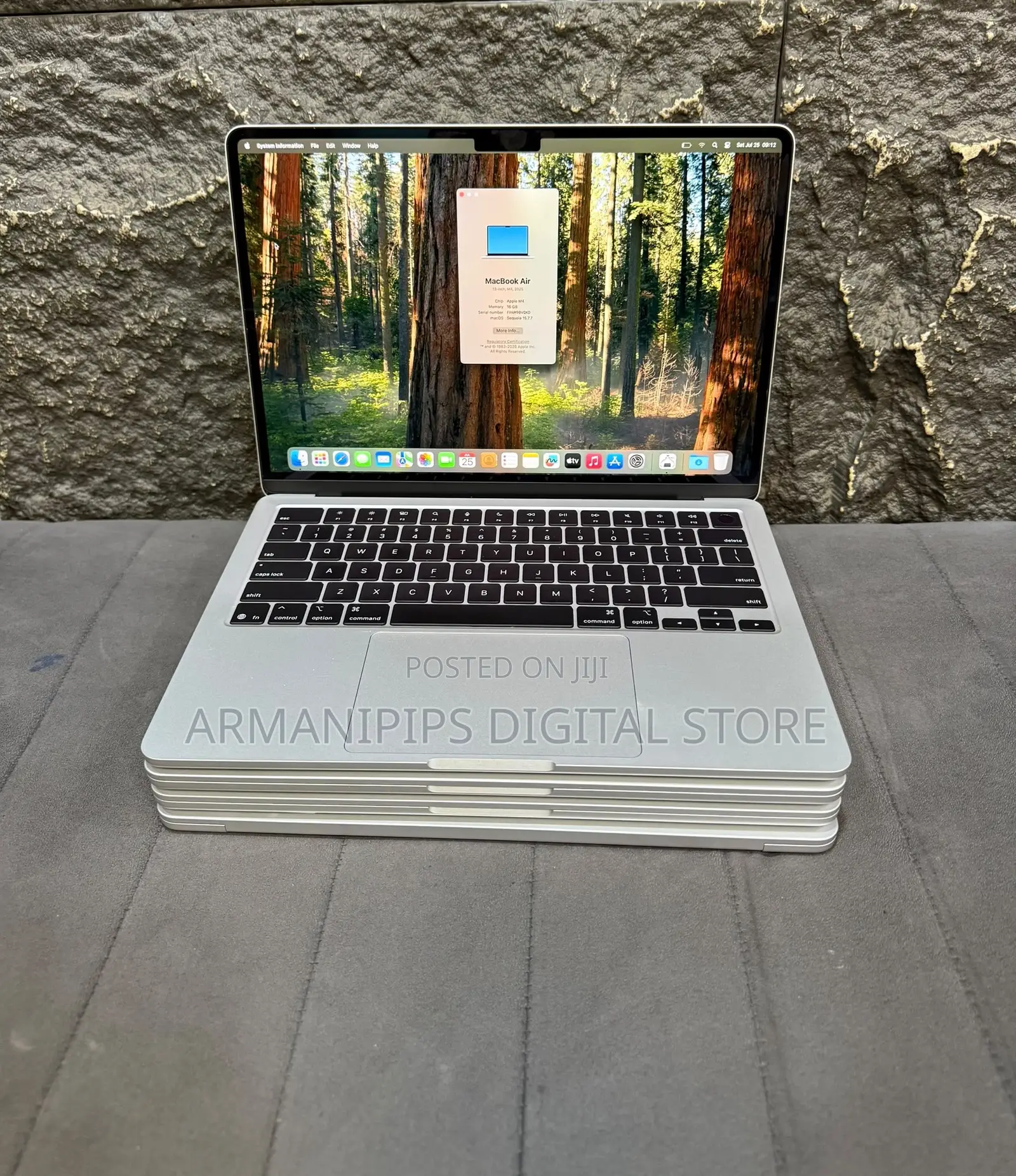 Laptop Apple MacBook Air 2025 M4 16GB Apple M4 SSD 512GB