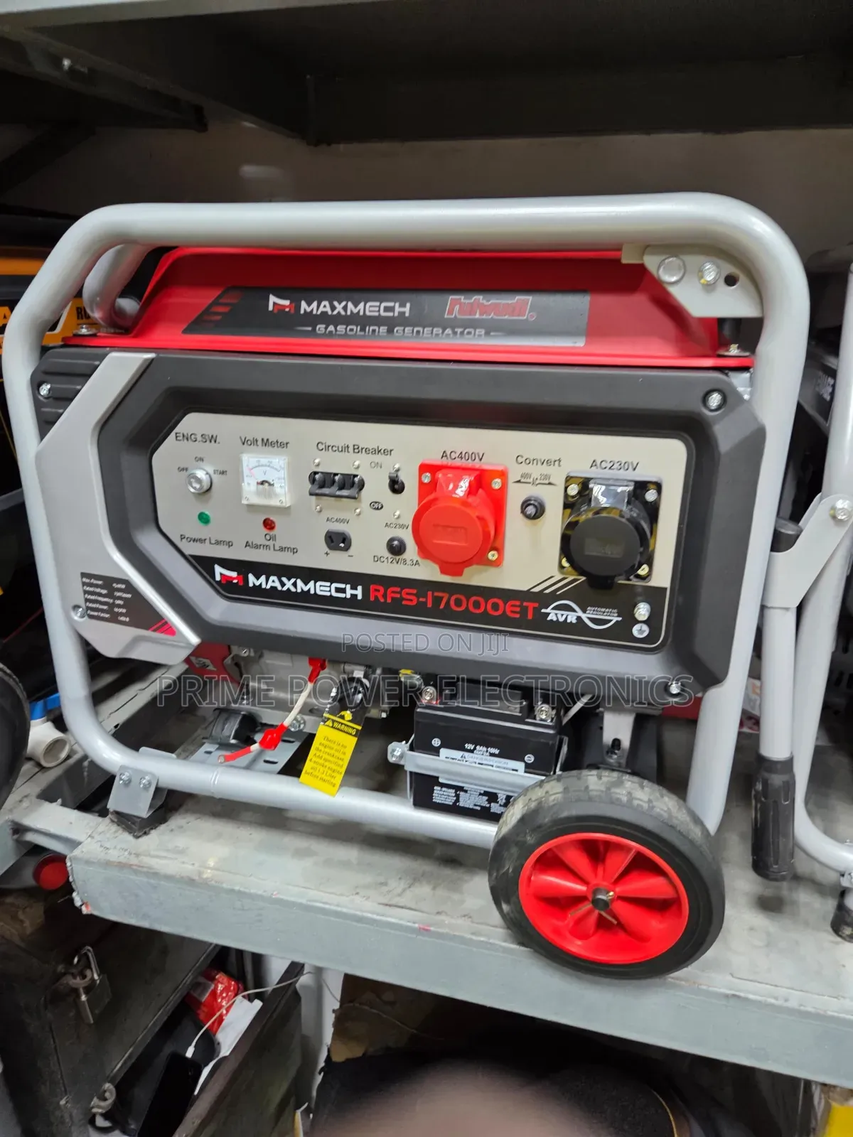 15kVA Maxmech 3-Phase Petrol Generator – 100% Copper Coil