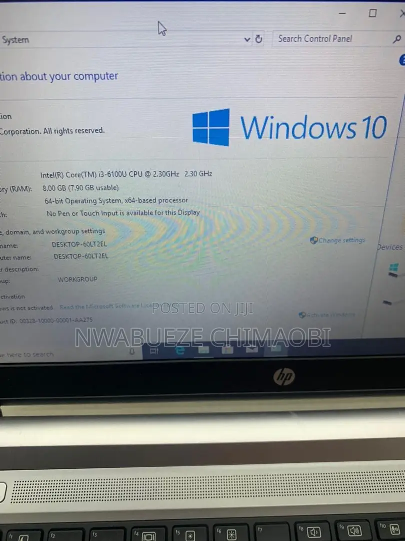 Laptop HP ProBook 440 G3 8GB Intel Core i3 HDD 500GB