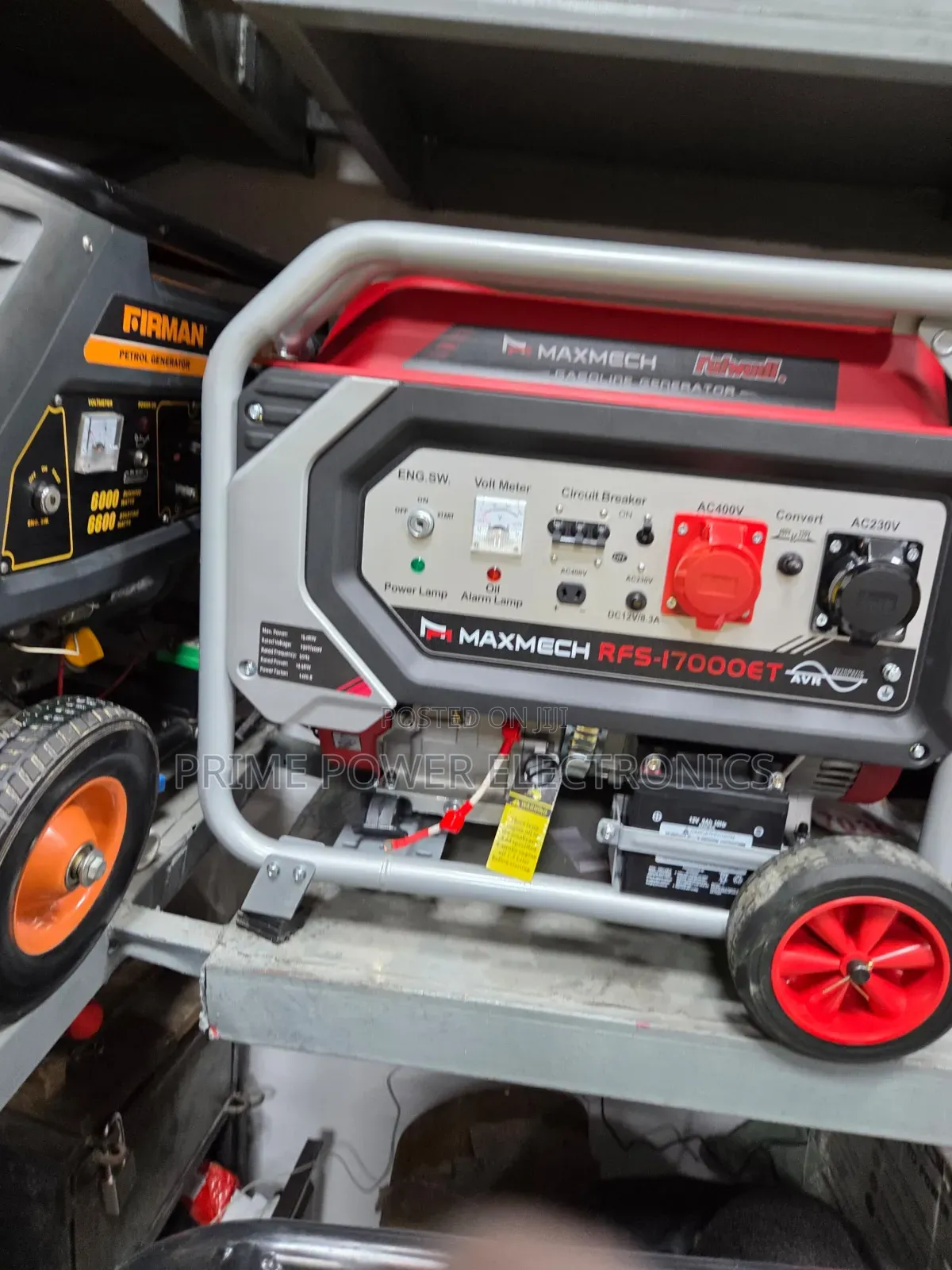 Original 15kVA Maxmech 3-Phase Generator – 100% Copper