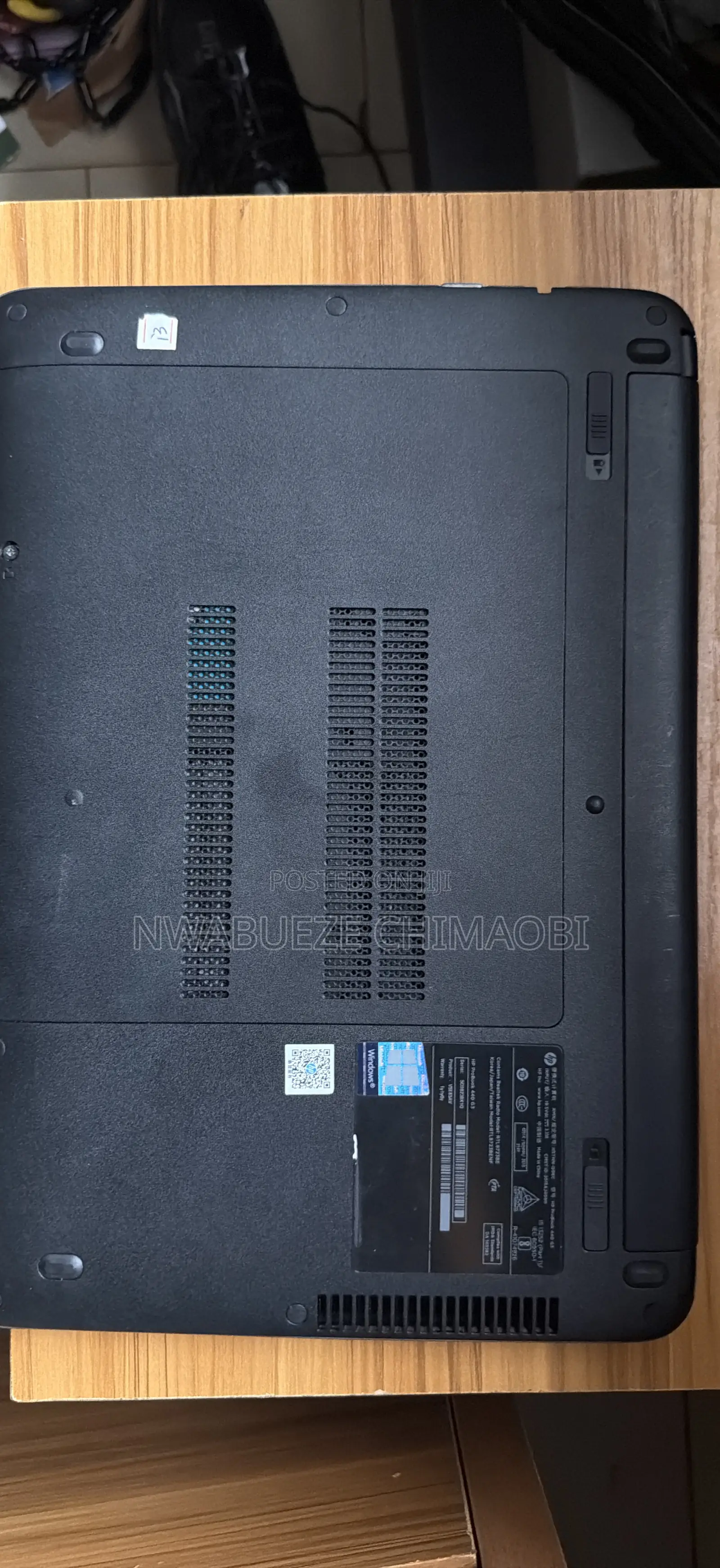 Laptop HP ProBook 440 G3 8GB Intel Core i3 HDD 500GB
