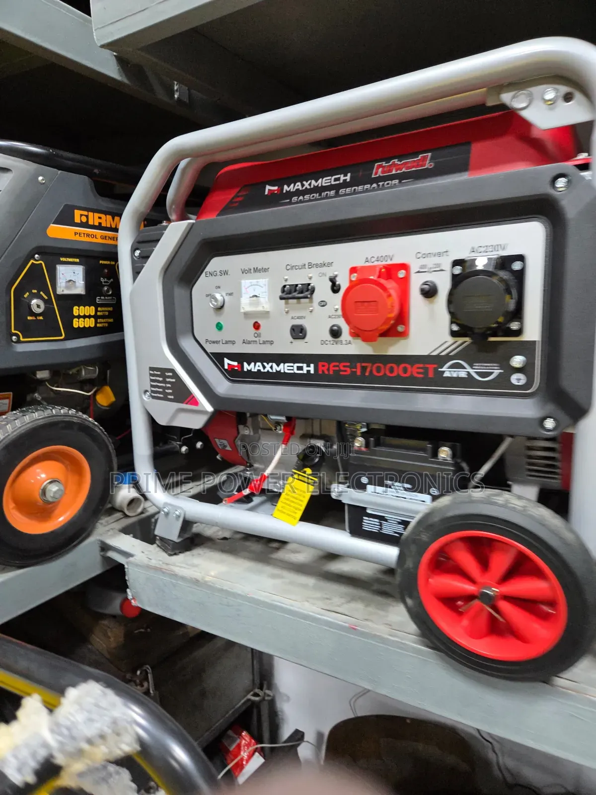 15kVA Maxmech Petrol Generator With 100% Copper Coil