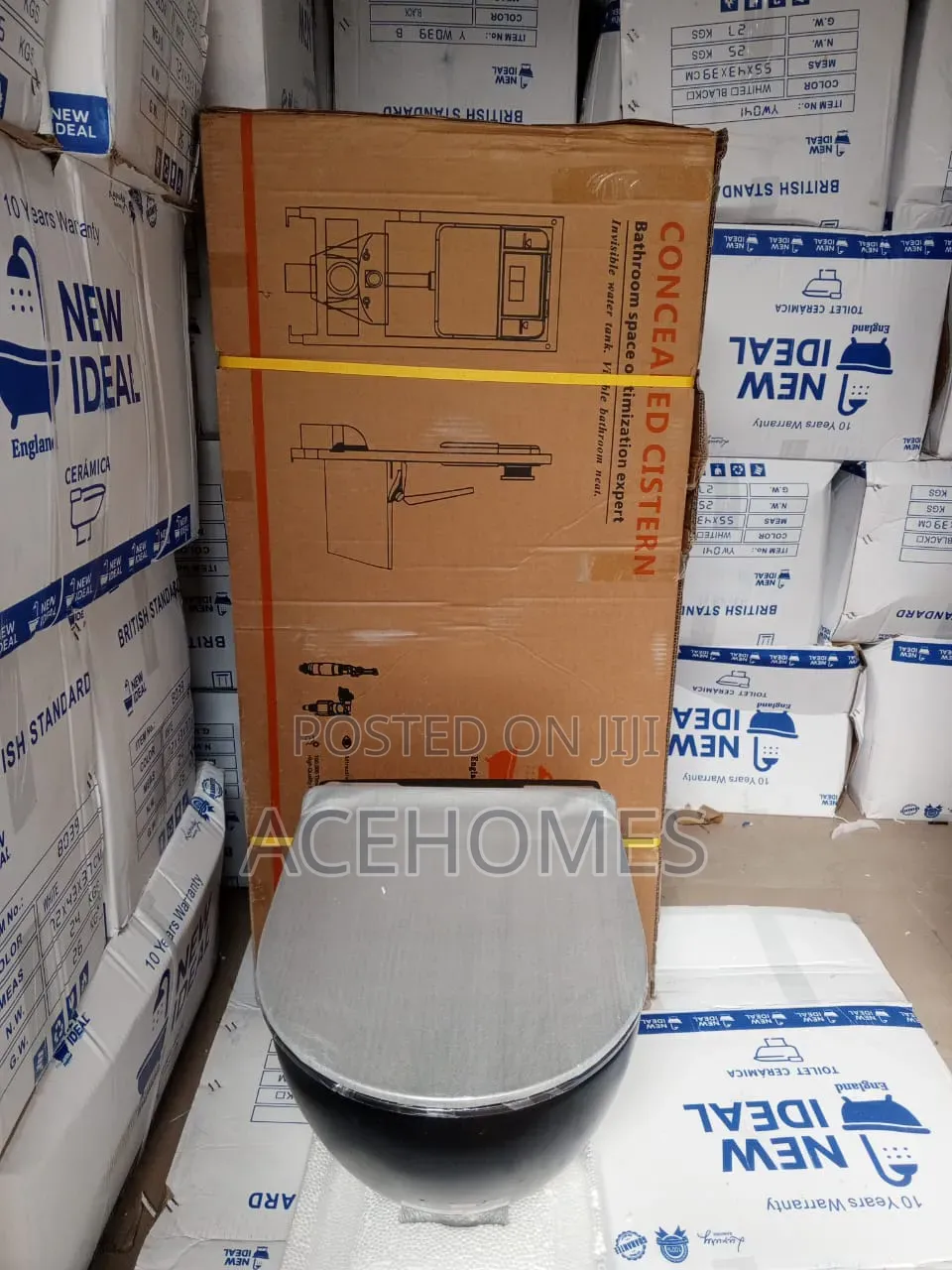 Conceal /Wall Hung Water Closet Round