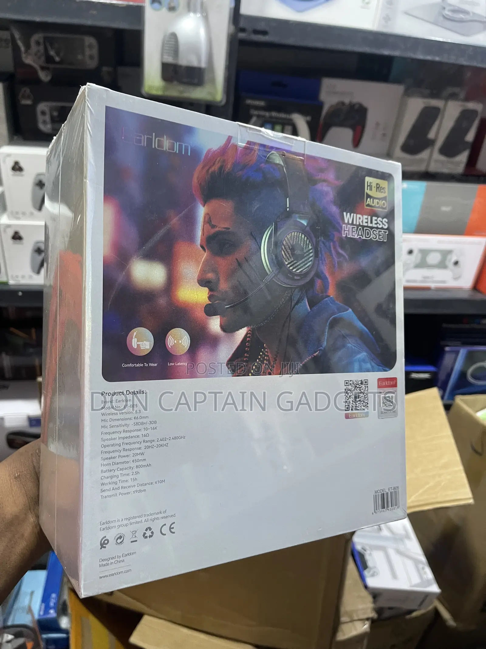 Earldom Wireless Music Headset Stereo B05