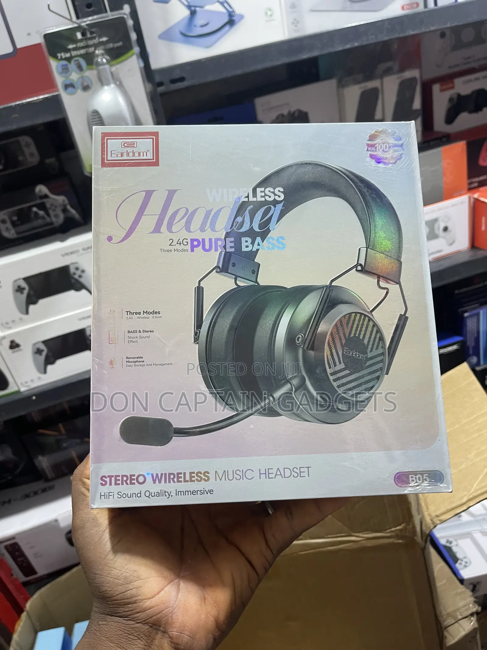 Earldom Wireless Music Headset Stereo B05